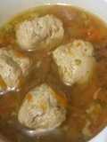 Sup baso ayam salmon (MPASI 1th+)