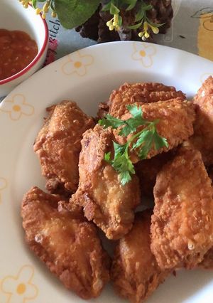 รูปของ ปีกไก่ทอดน้ำปลา