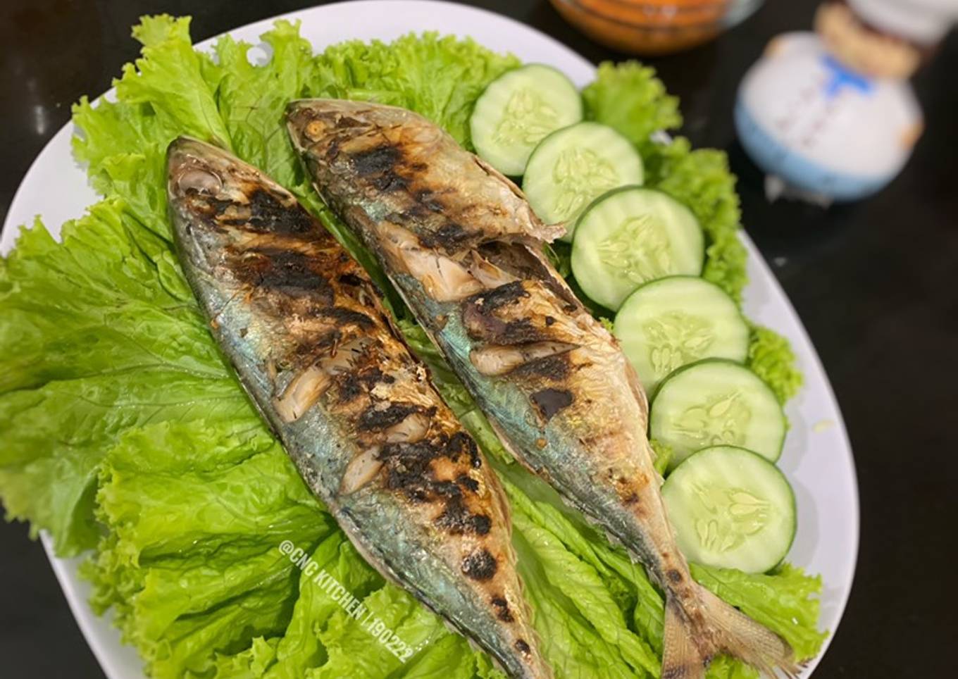 Ikan Kembung Bakar Sambal Tombur