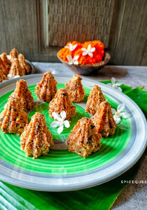A picture of Sugarfree Dryfruit Modak.