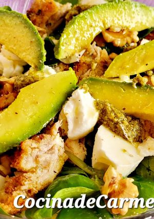 Una foto de Ensalada de aprovechamiento