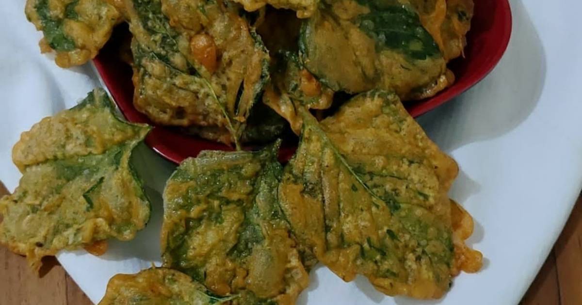 Resep Rempeyek Daun Bayam Oleh Chaira Attamimi Cookpad