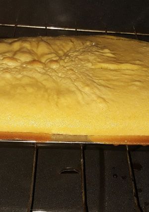 Una foto de Bizcocho de maíz hecho en licuadora y sin tazas de medir