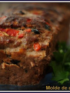 Una foto de Molde o pastel de carne picada.