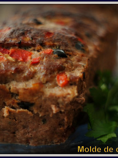 Una foto de Molde o pastel de carne picada.