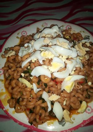 Jallop din macaroni da alaiyahu ainihin hoton girkin