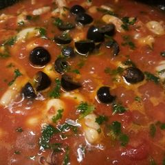 A picture of Calamari in umido.