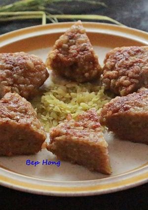 Hình của món CHẢ CỐM TƯƠI.