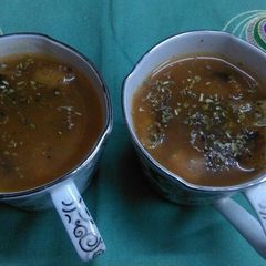 A picture of Rich Tomato Soup.