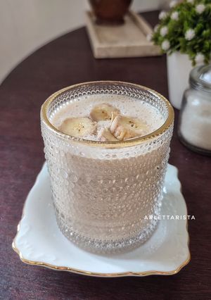 Foto resep Banana Oat Milk