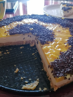 Una foto de Tarta de whisky y yema (Thermomix)