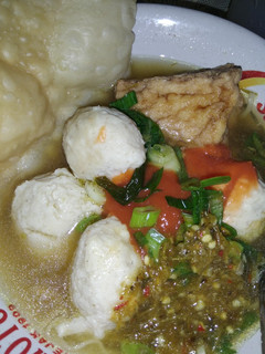 Foto resep Baso ayam kuah + pangsit