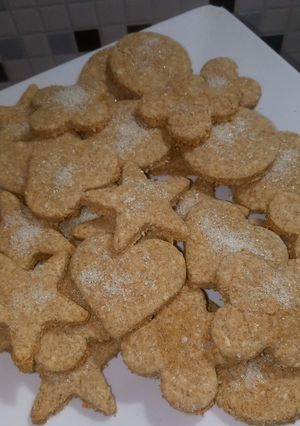 Una foto de 🍋 Galletitas integrales de limón y coco 🍋