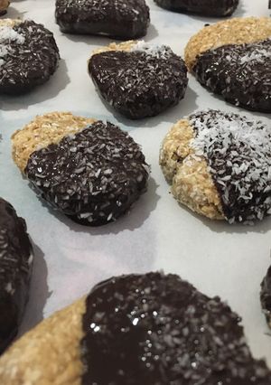 Una foto de Galletas coco-choco