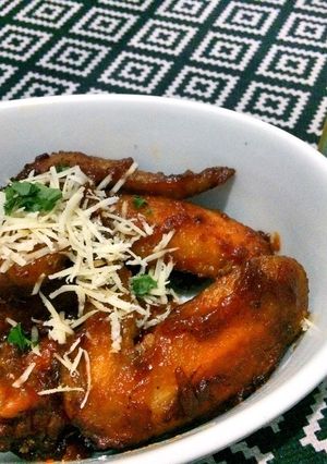 Foto resep Spicy Barbeque Chicken Wings