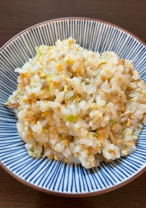 👶蒜頭蛤蠣雞湯燉飯 的食譜成品照片
