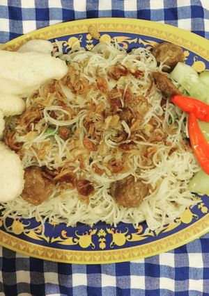 Foto resep Bihun putihan