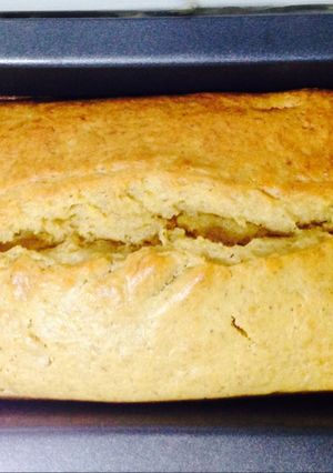 Una foto de Torta🍞 de banano 🍌 con miel 🍯