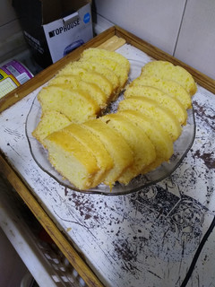 Una foto de Budín de naranja sin huevo