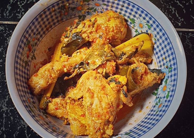 Resep Ayam woku khas Manado Anti Gagal