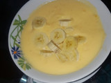 Banana custard