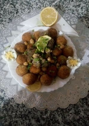 صورة لوصفة السفيريه المحشيه بالكفته