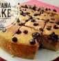 Resep Banana Cake tanpa SP, lembut dan moist, Bikin Ngiler