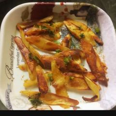 A picture of Sweet potatoes french fries 🍟.