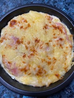 Una foto de Patatas gratinadas en freidora de aire