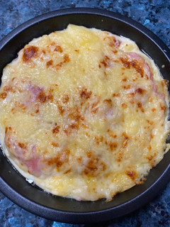 Una foto de Patatas gratinadas en freidora de aire