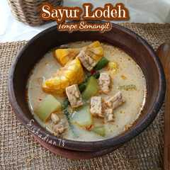 Sayur Lodeh Tempe Semangit-レシピのメイン写真