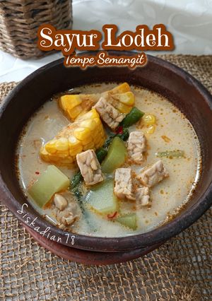 Foto resep Sayur Lodeh Tempe Semangit