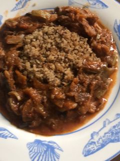 Una foto de Simple pisto con quinoa