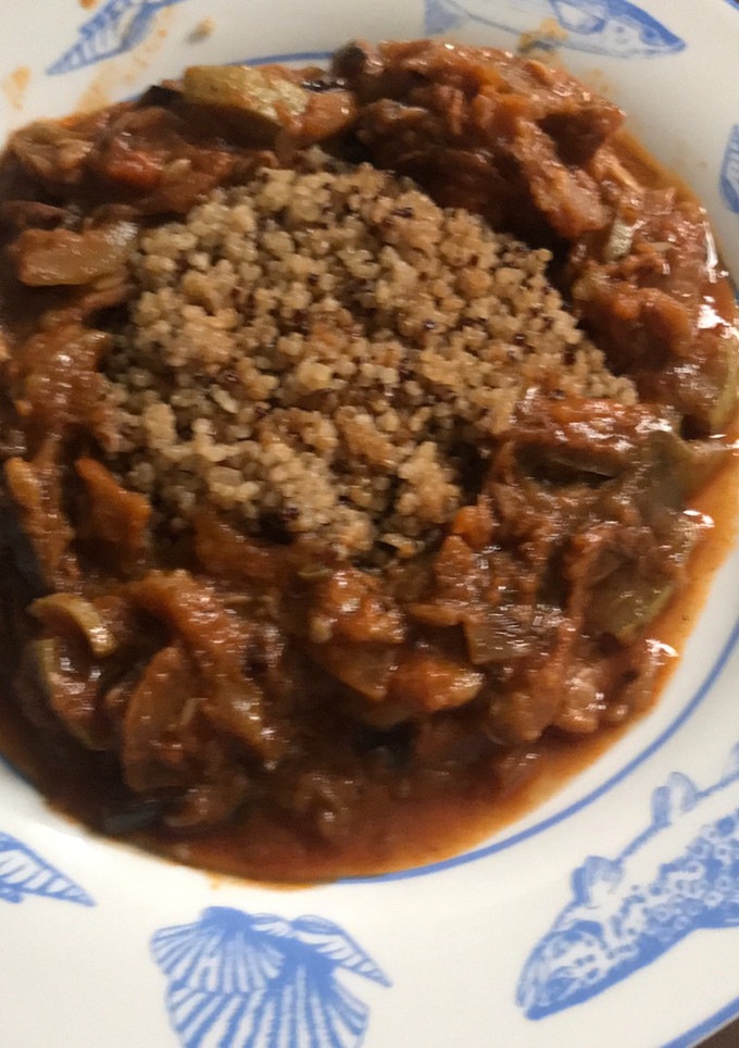 Una foto de Simple pisto con quinoa