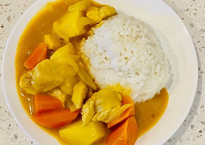 Recipe of Homemade Curry Chicken
