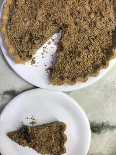 Una foto de Tarta de manzanas integral