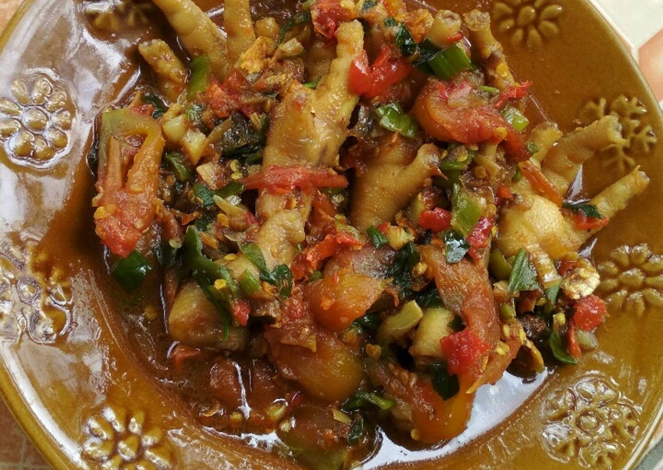 Rica ceker pedes manis