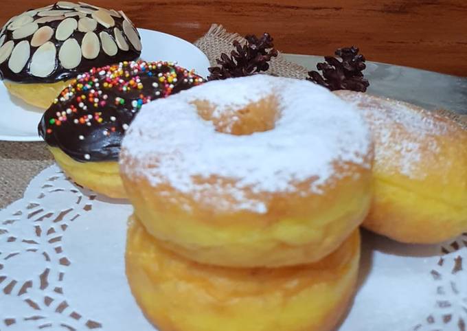 Resep Donat Labu Kuning Oleh Rossy Anna Oktavia Abata Kitchen Cookpad