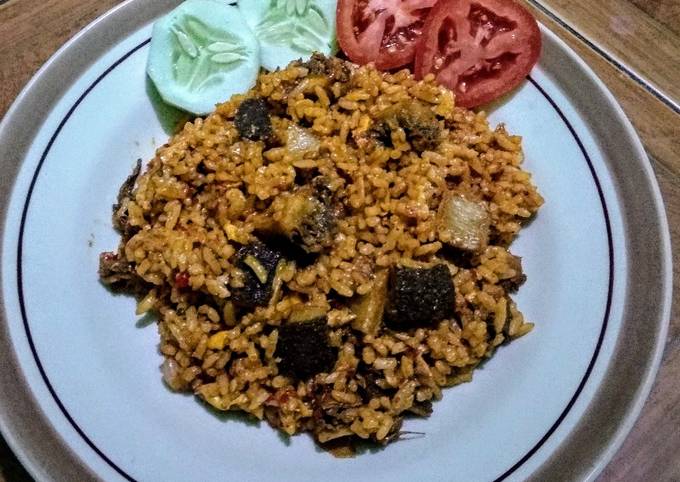 Ternyata begini loh! Resep gampang membuat Nasgor babat yang enak