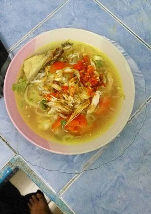 Foto resep soto ayam mudah cepat