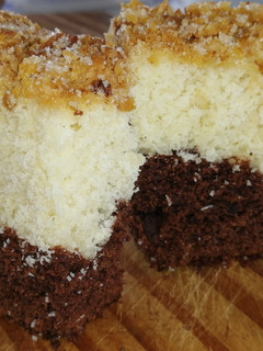 Una foto de Torta de chocolate y coco