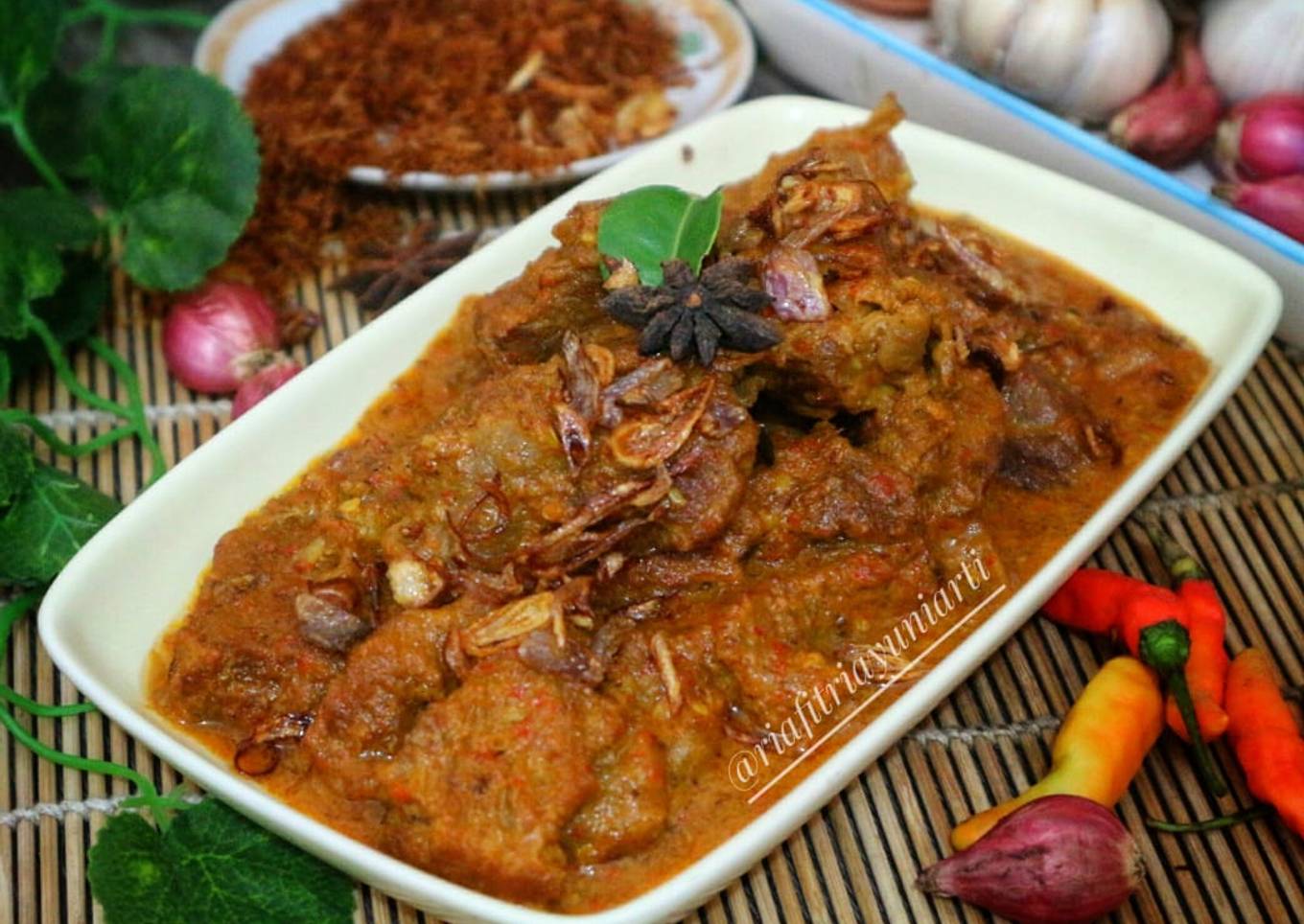 Rendang daging