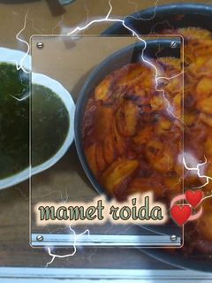 صورة لوصفة صينيه بطاطس وملوخيه ناشفه 😋😋