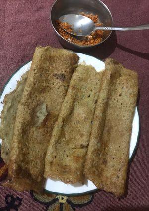 A picture of Mix dal chilla.