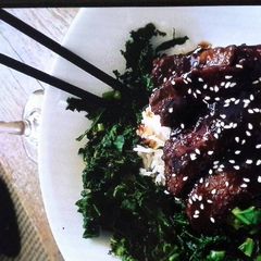 A picture of Faux-golian Beef (Mongolian Beef).