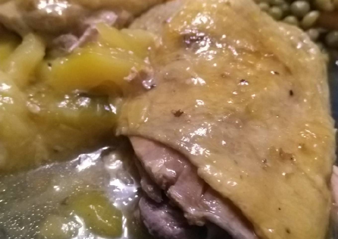 Pintade au riesling