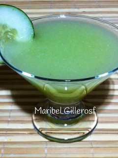 Una foto de Batido de pepino