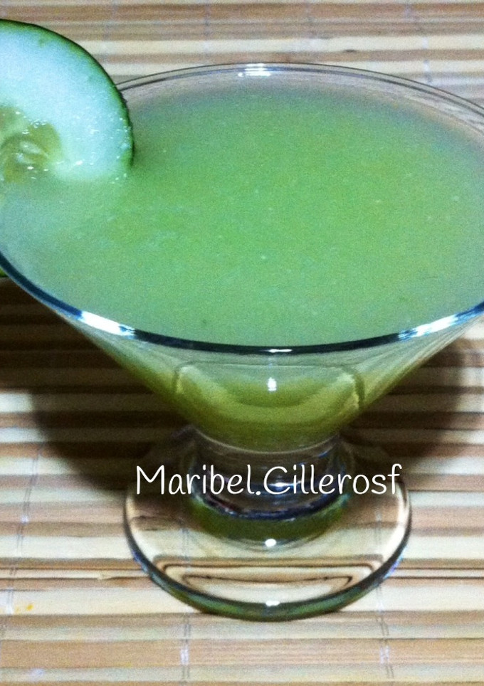 Una foto de Batido de pepino
