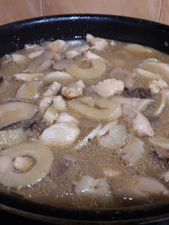 Anti Ribet, Memasak Ayam Rebung Jamur Masak Tauco Bahan Sederhana