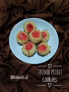 Foto resep Thumb print cookies